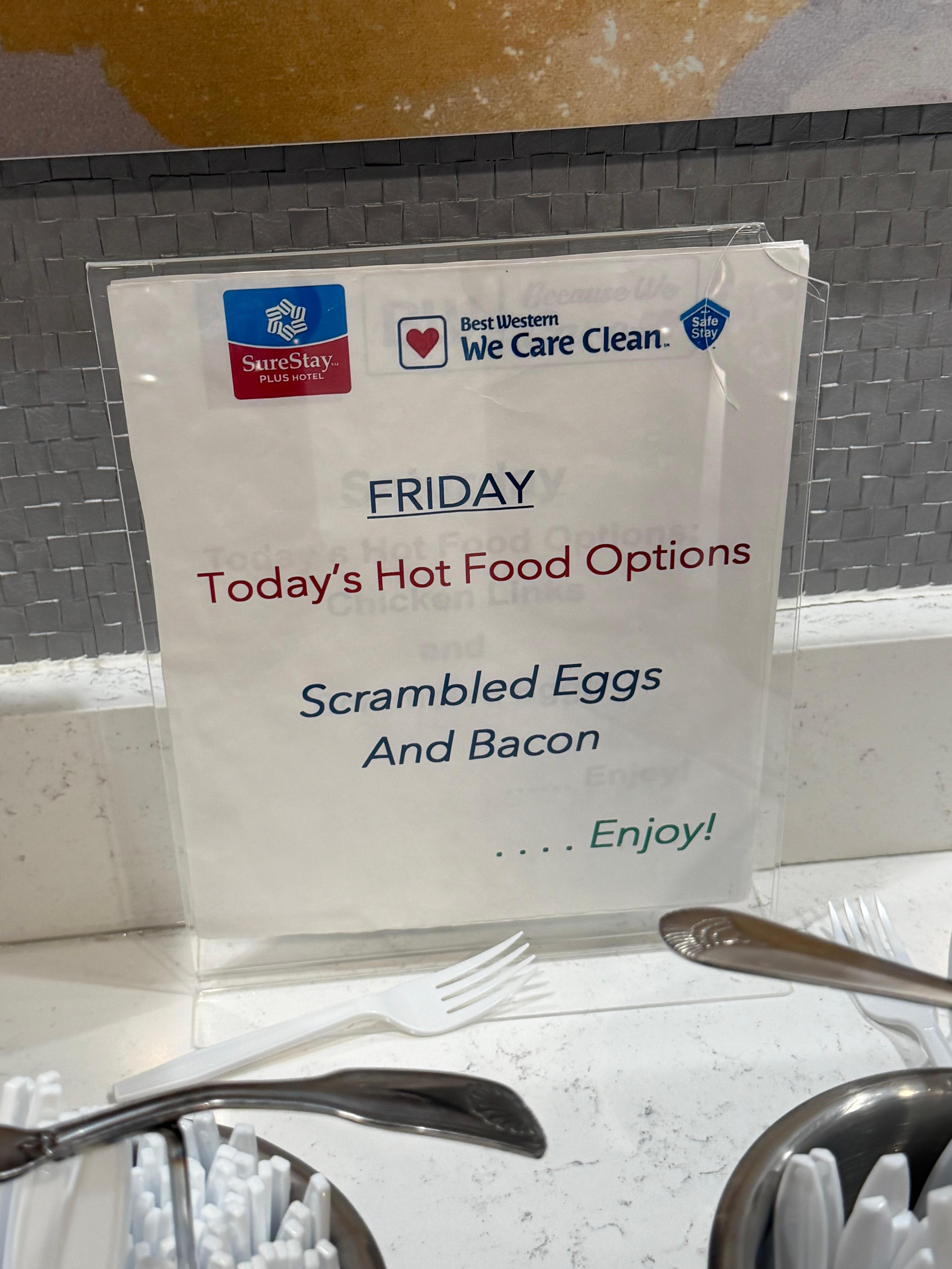 Every day new breakfast 