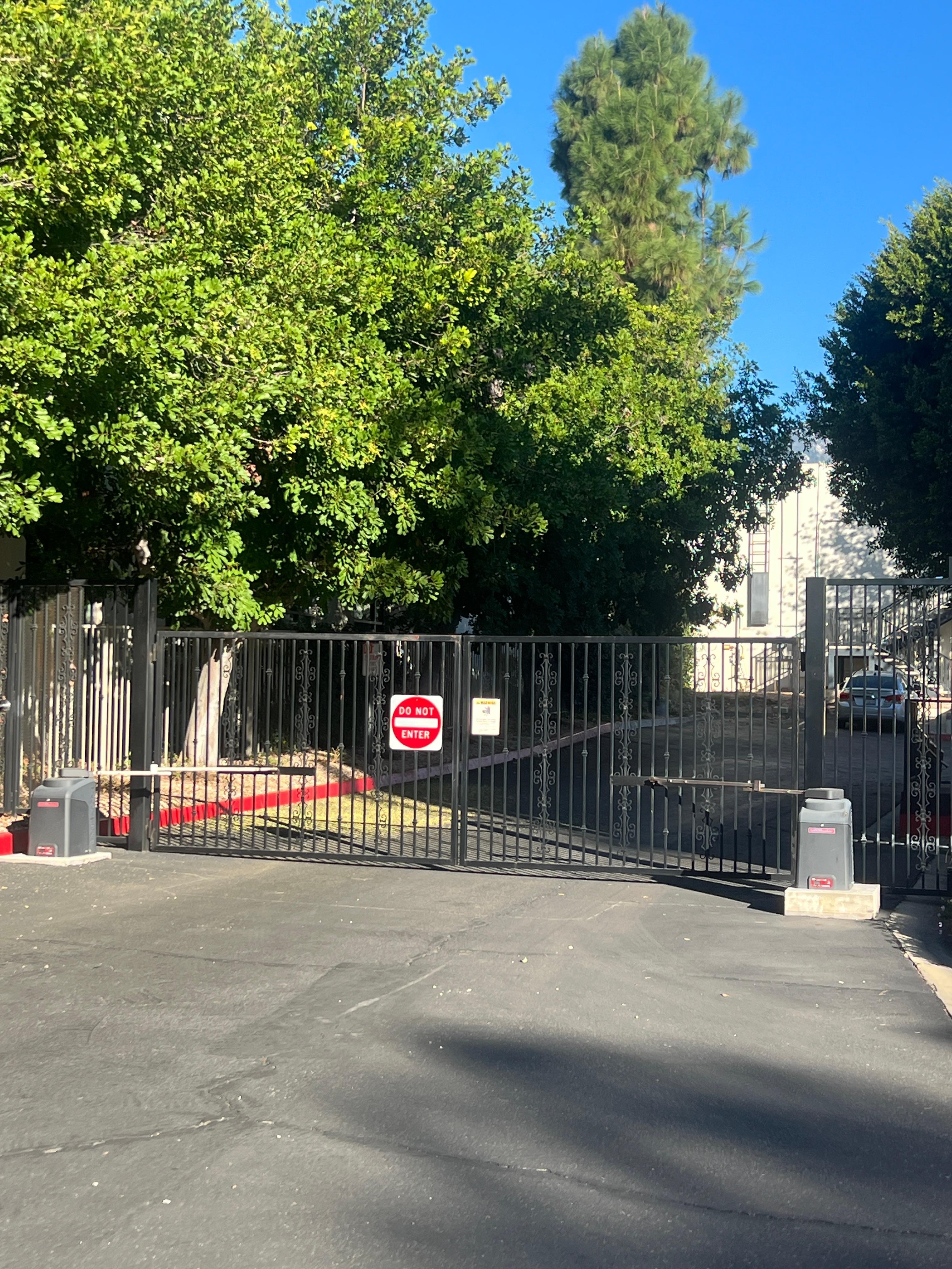 Gated parking need access card