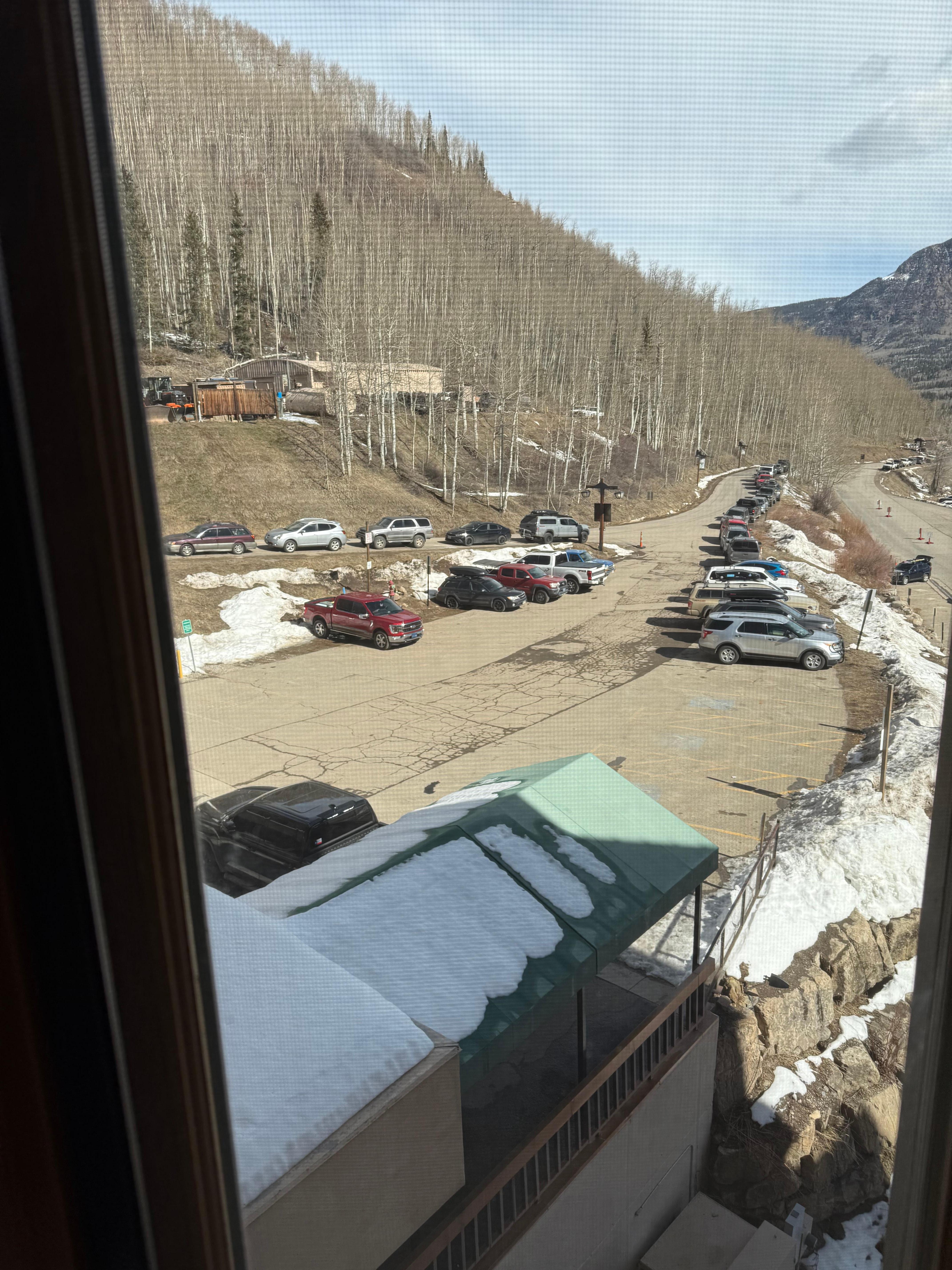 View from living room