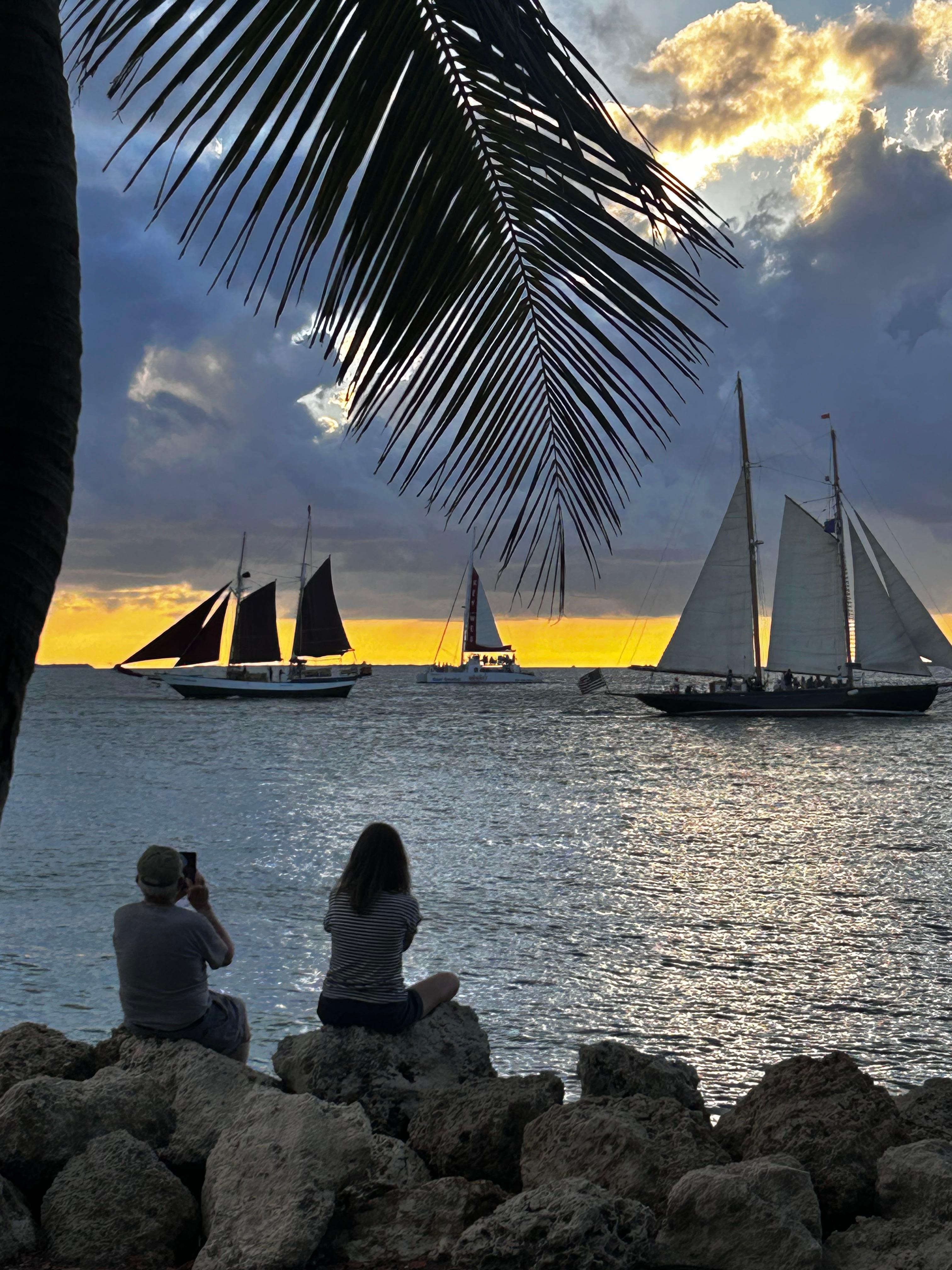 Sunset at Fort Zachary Taylor State Park