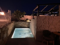 The pool in our room