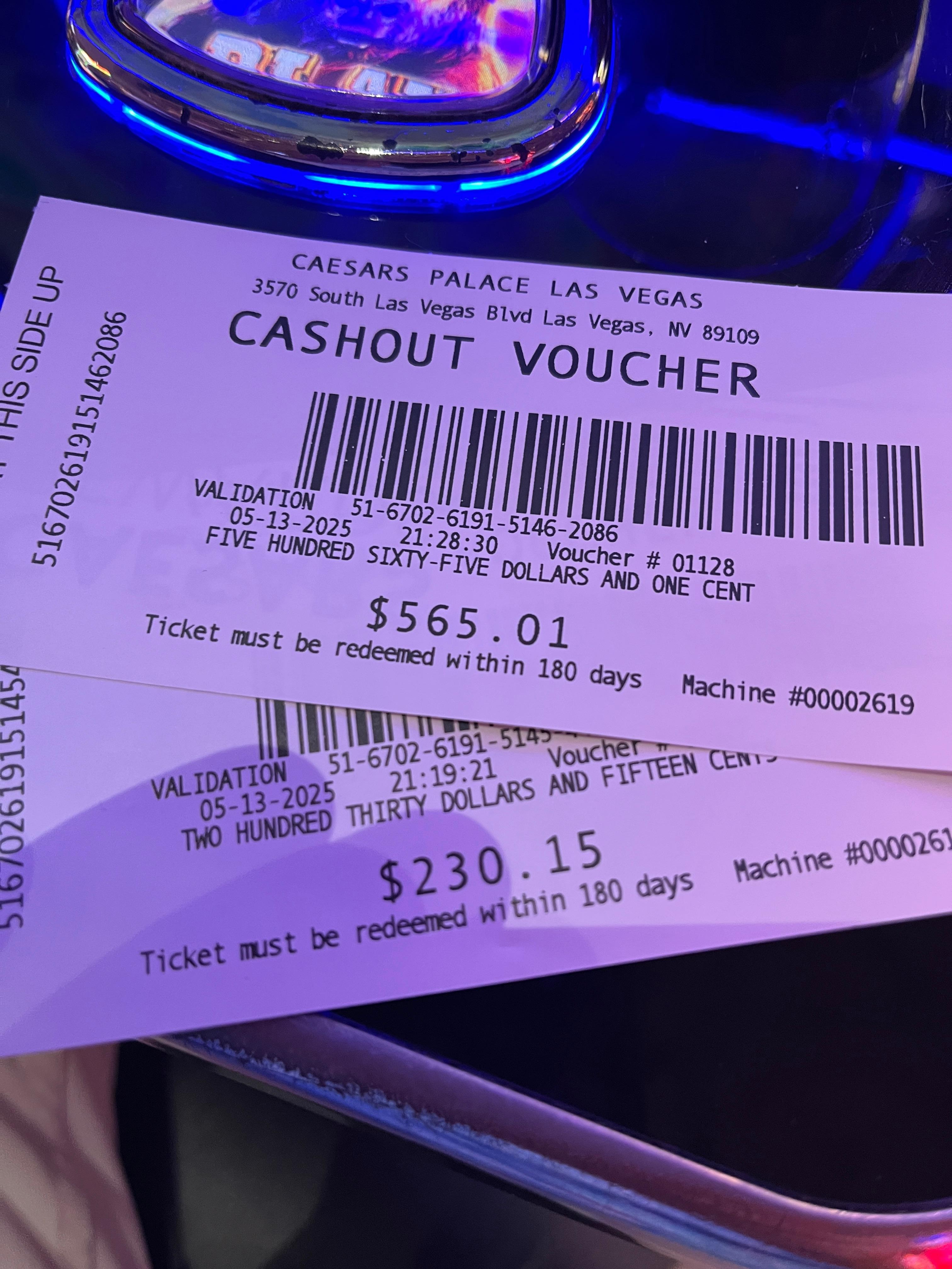 Some winnings