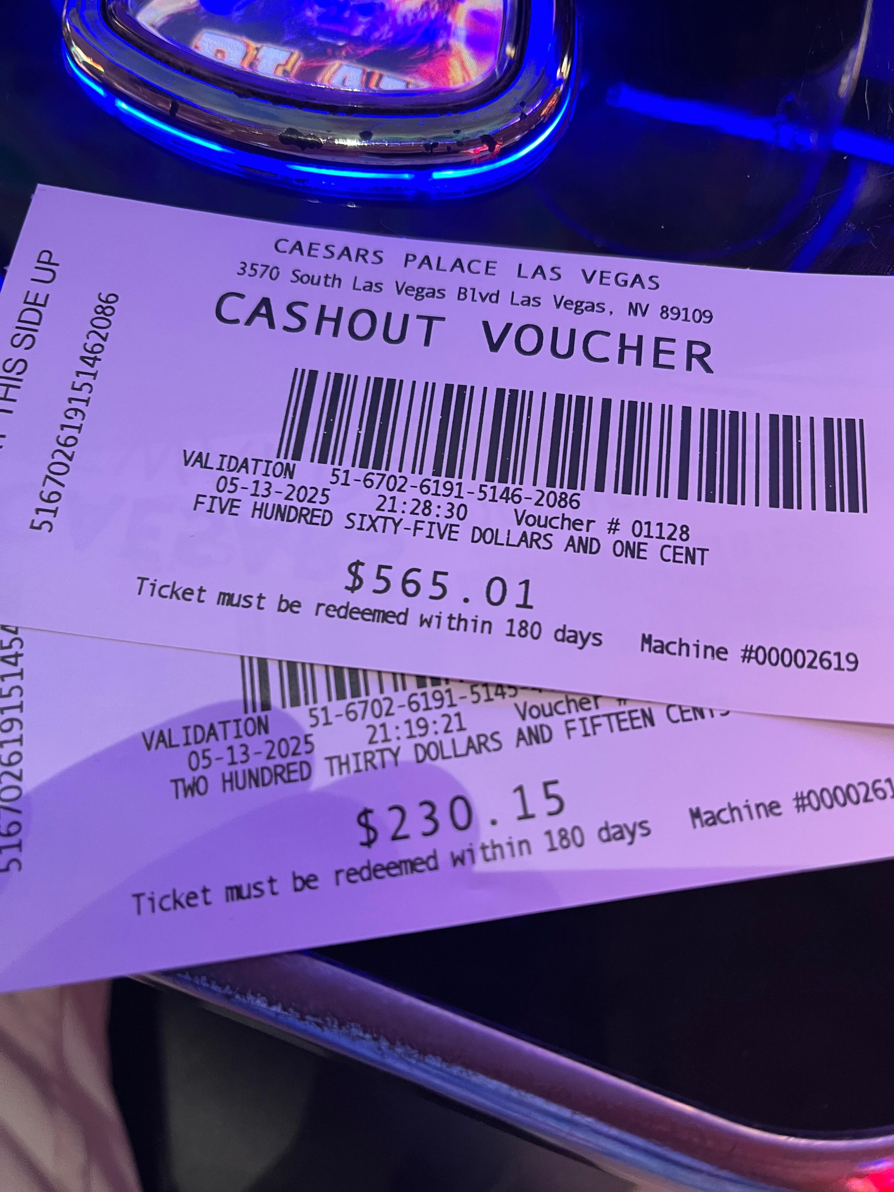 Some winnings