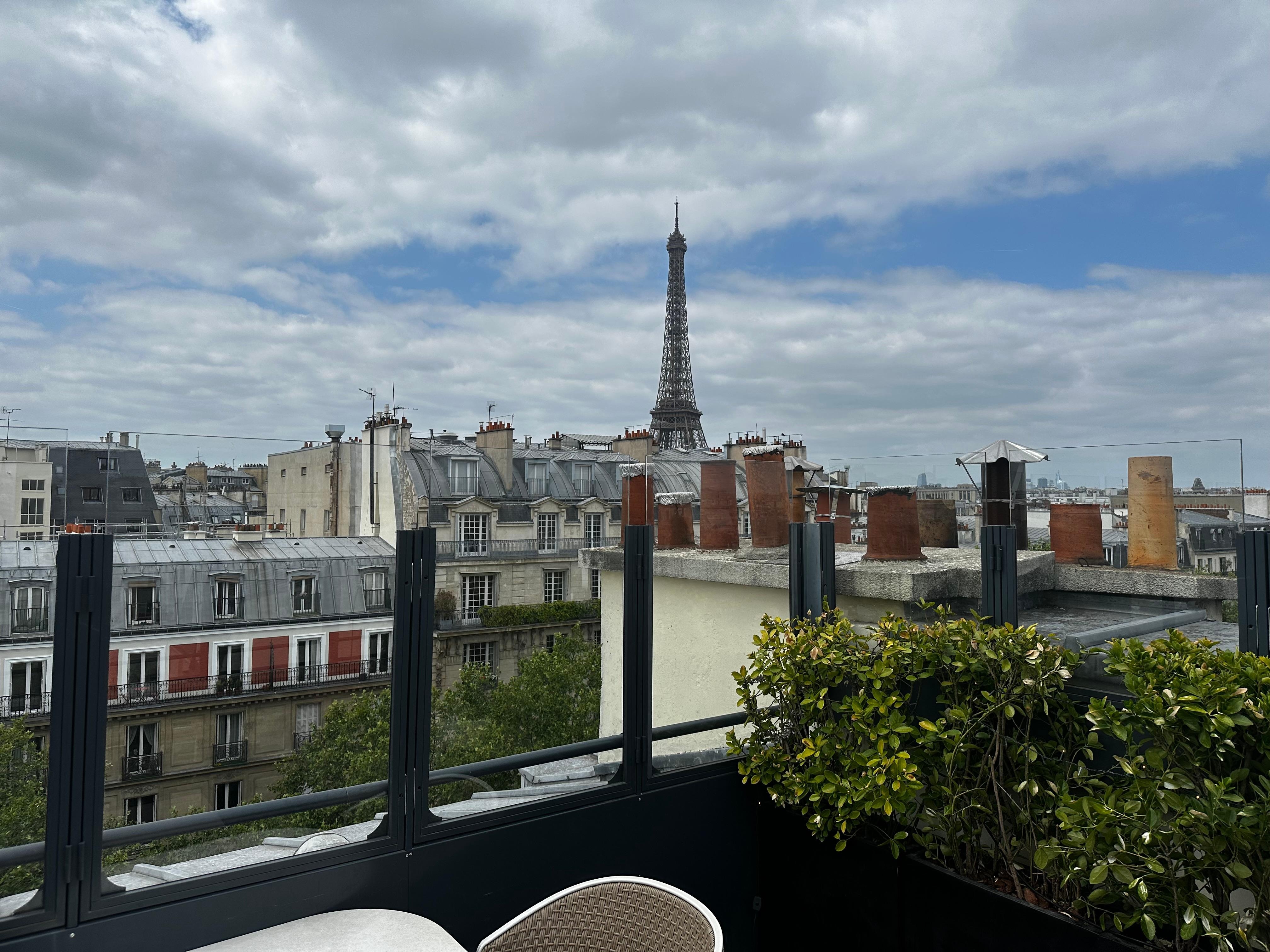 Rooftop view