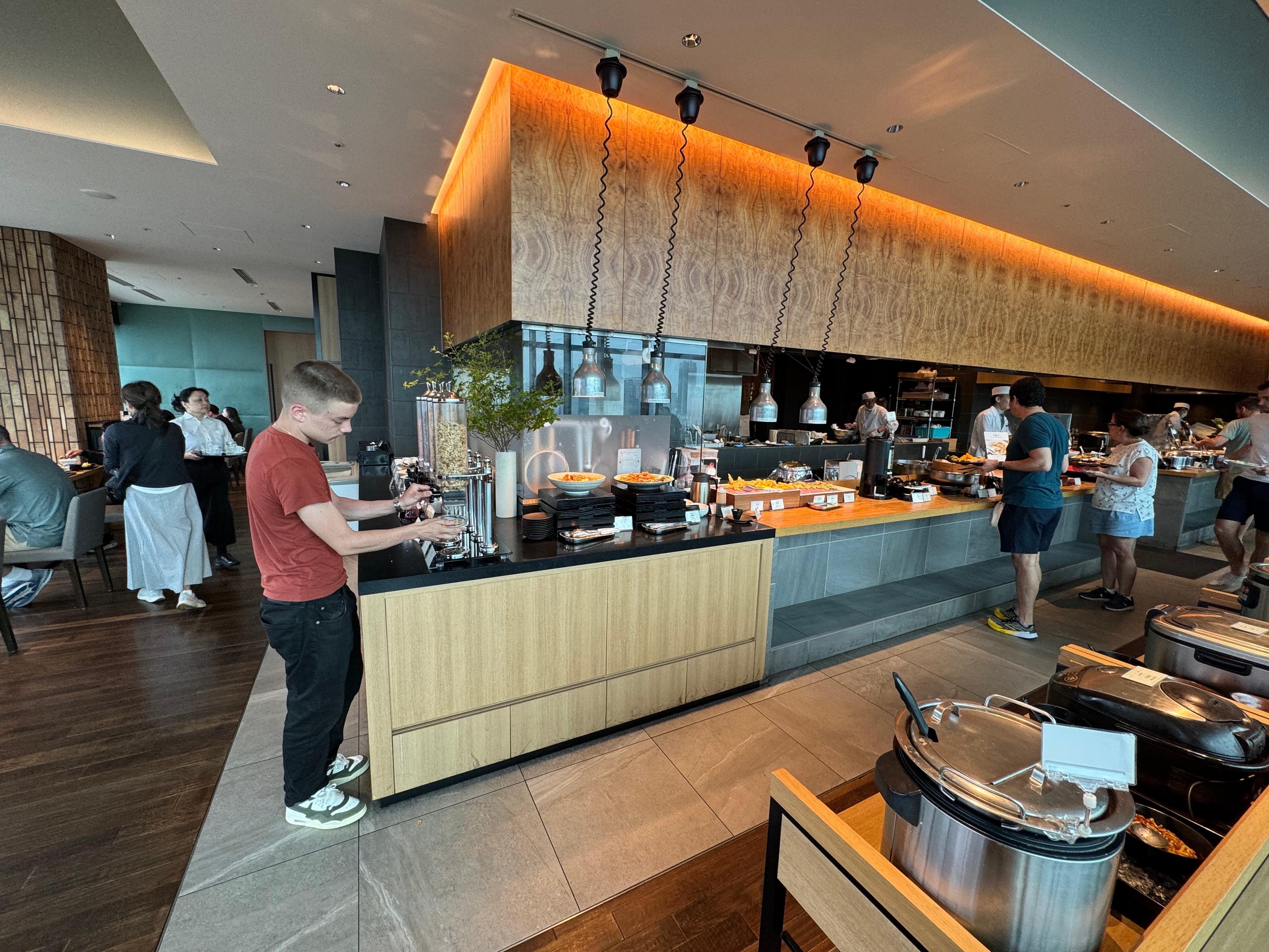 Breakfast buffet
