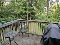 Balcony with a very nice grill