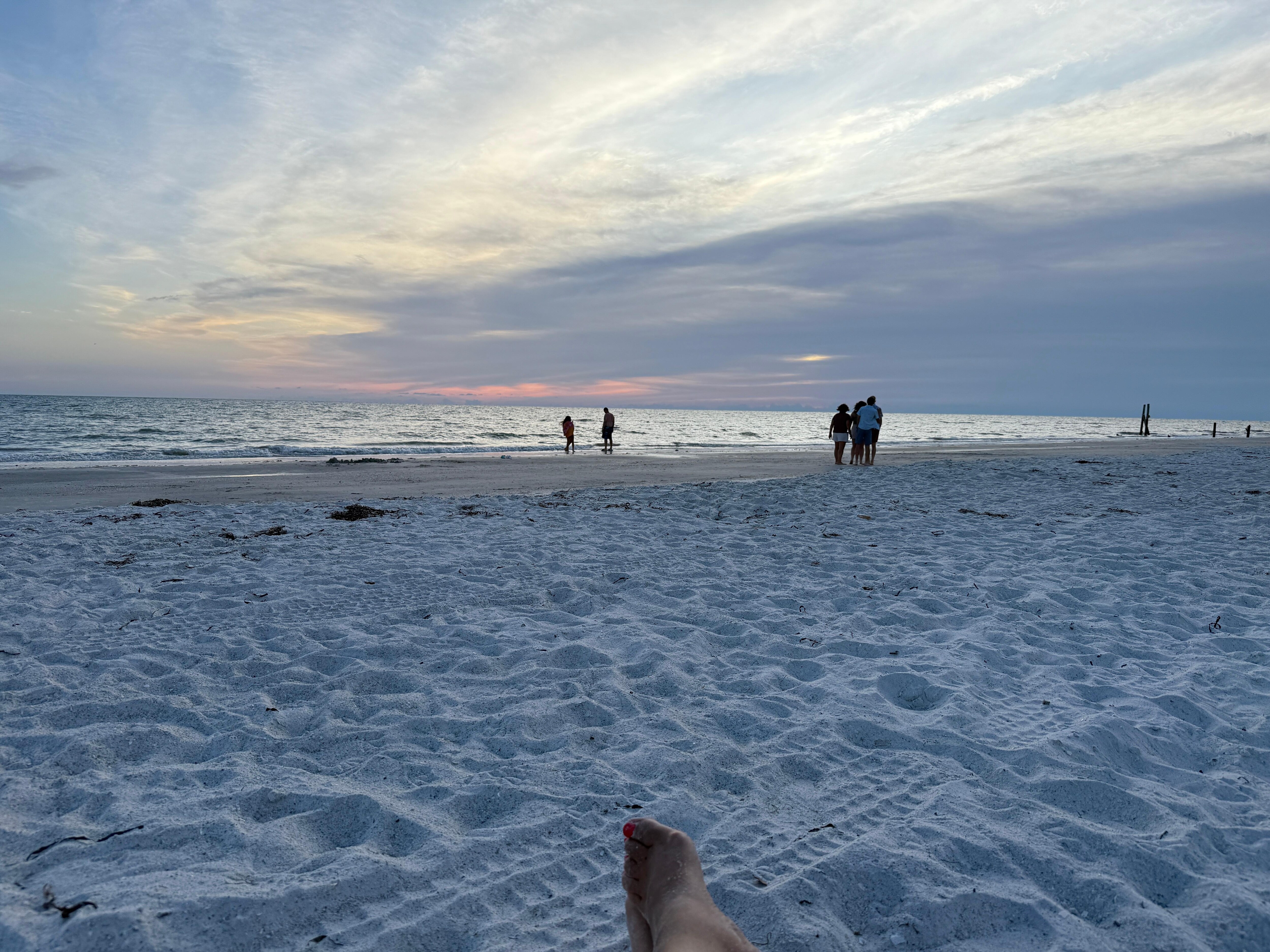 Wonderful sunset views 