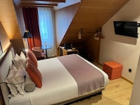 The mansard room is a bit small but it worked well for us.