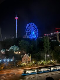 Vår utsikt från våning 7.