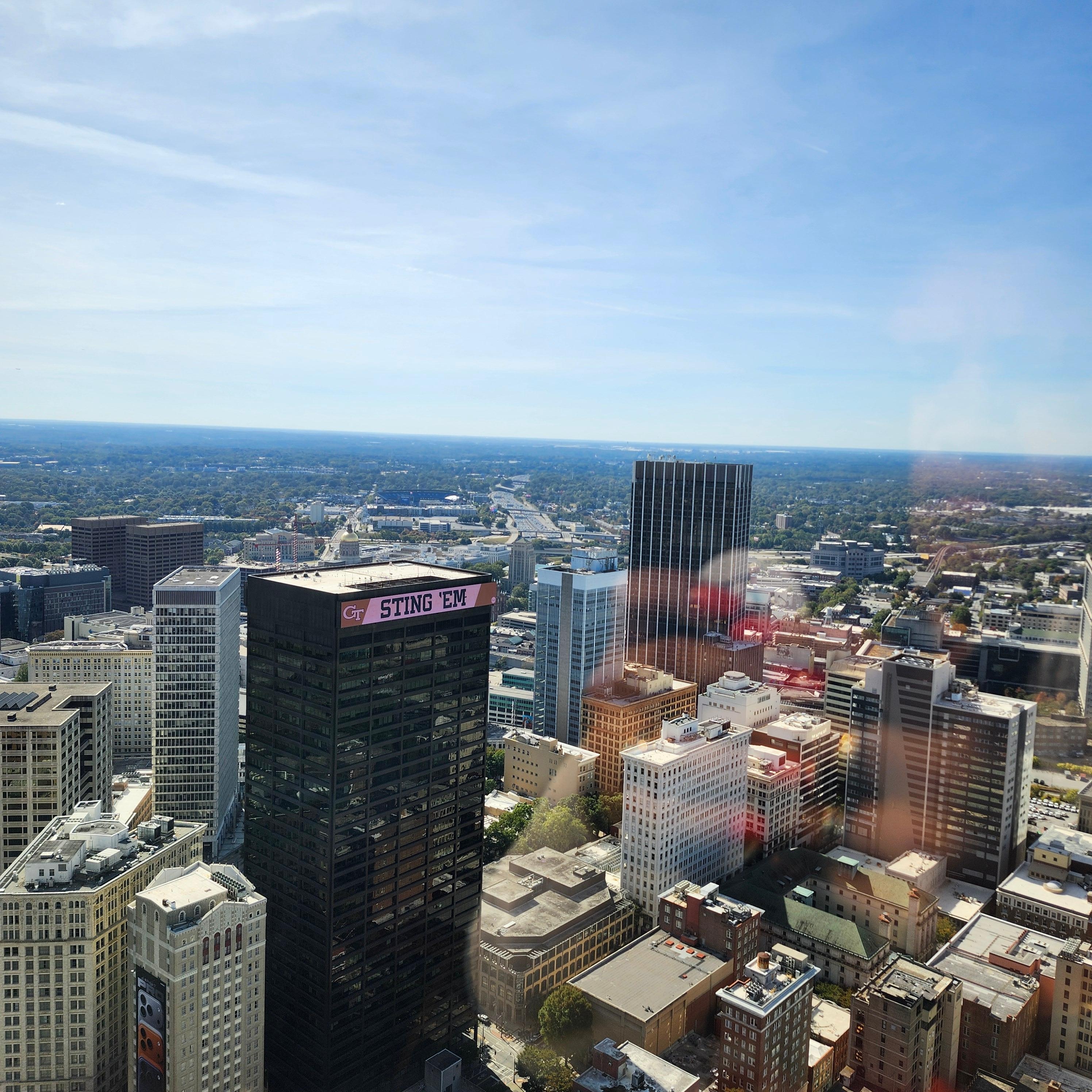 The view from our room