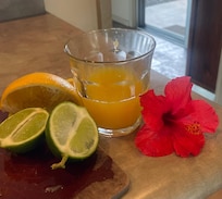 Picked fruit from the propert.