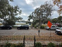 View from the porch steps