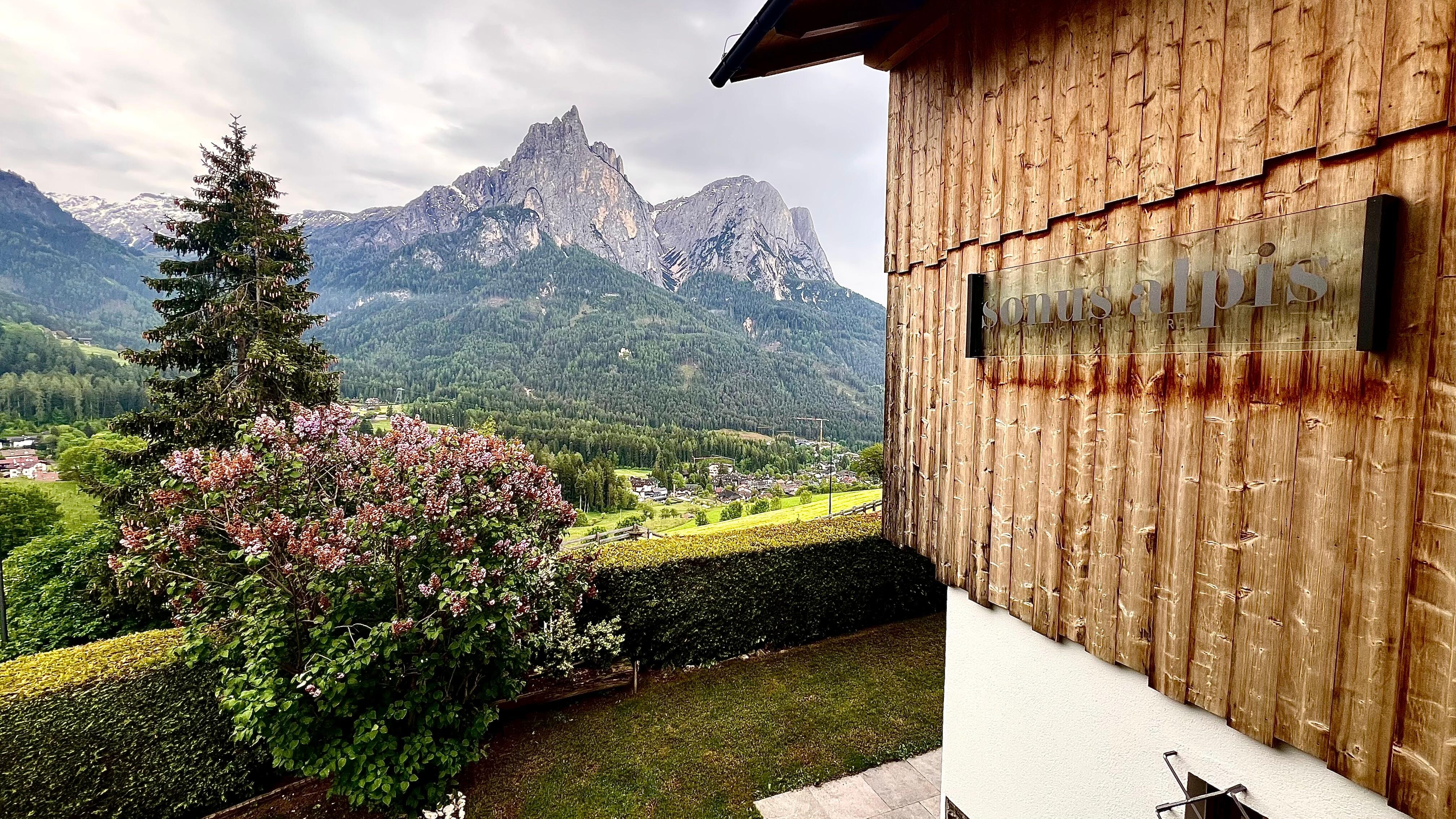 From our balcony.