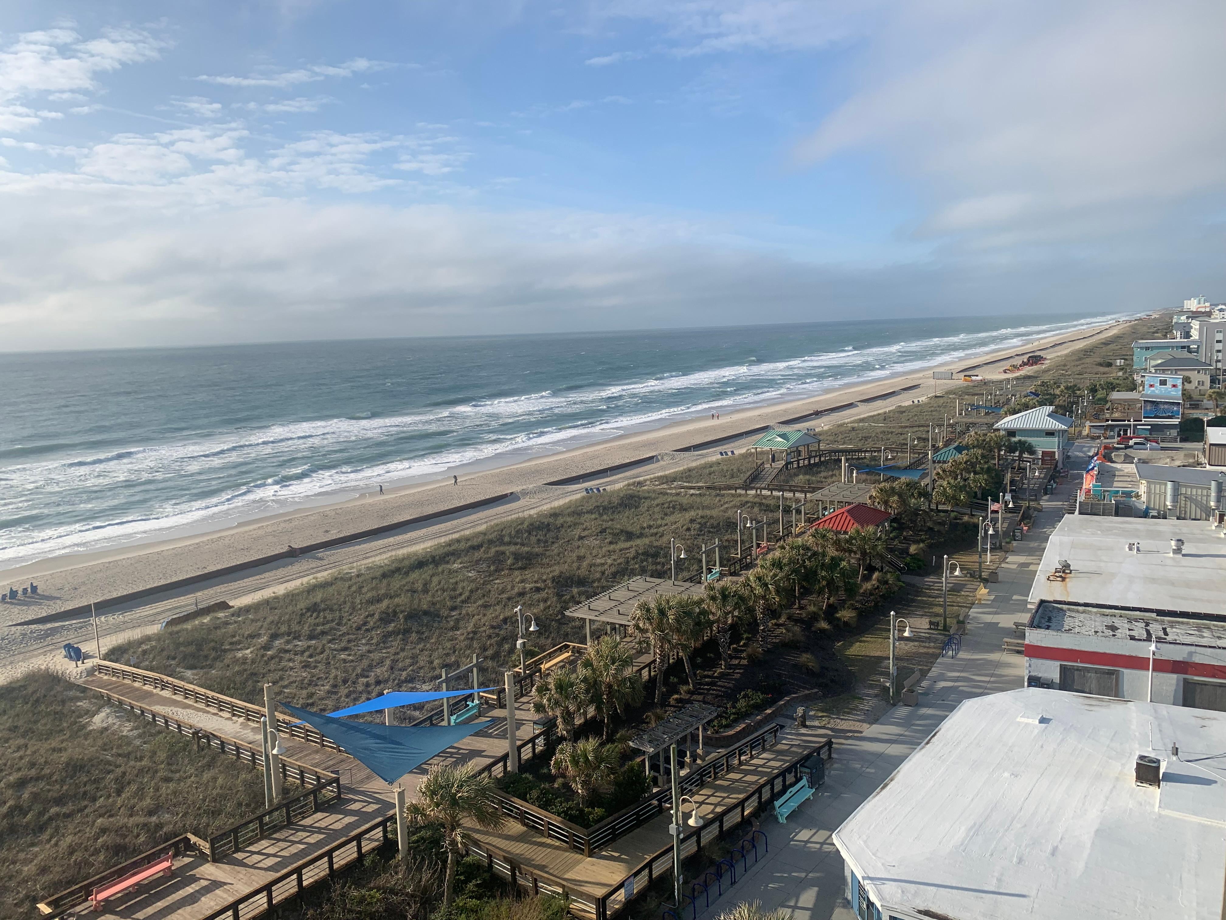 Looking southwards from our 7/F deck.