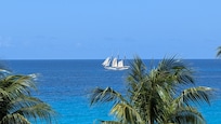 View from the room at the Sapphire Beach Club Resort