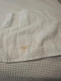 dirty towels