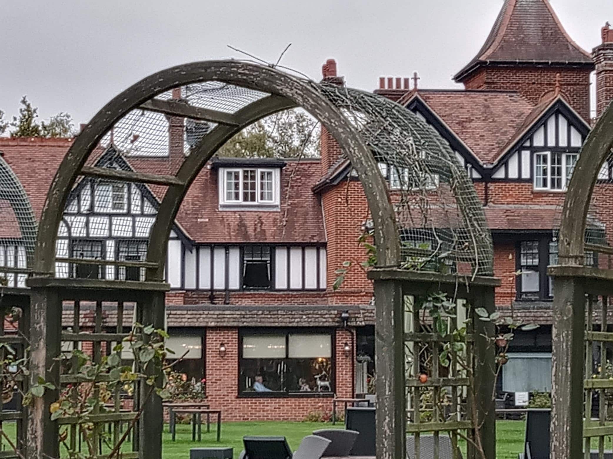 Lovely garden to walk and view from restaurant.