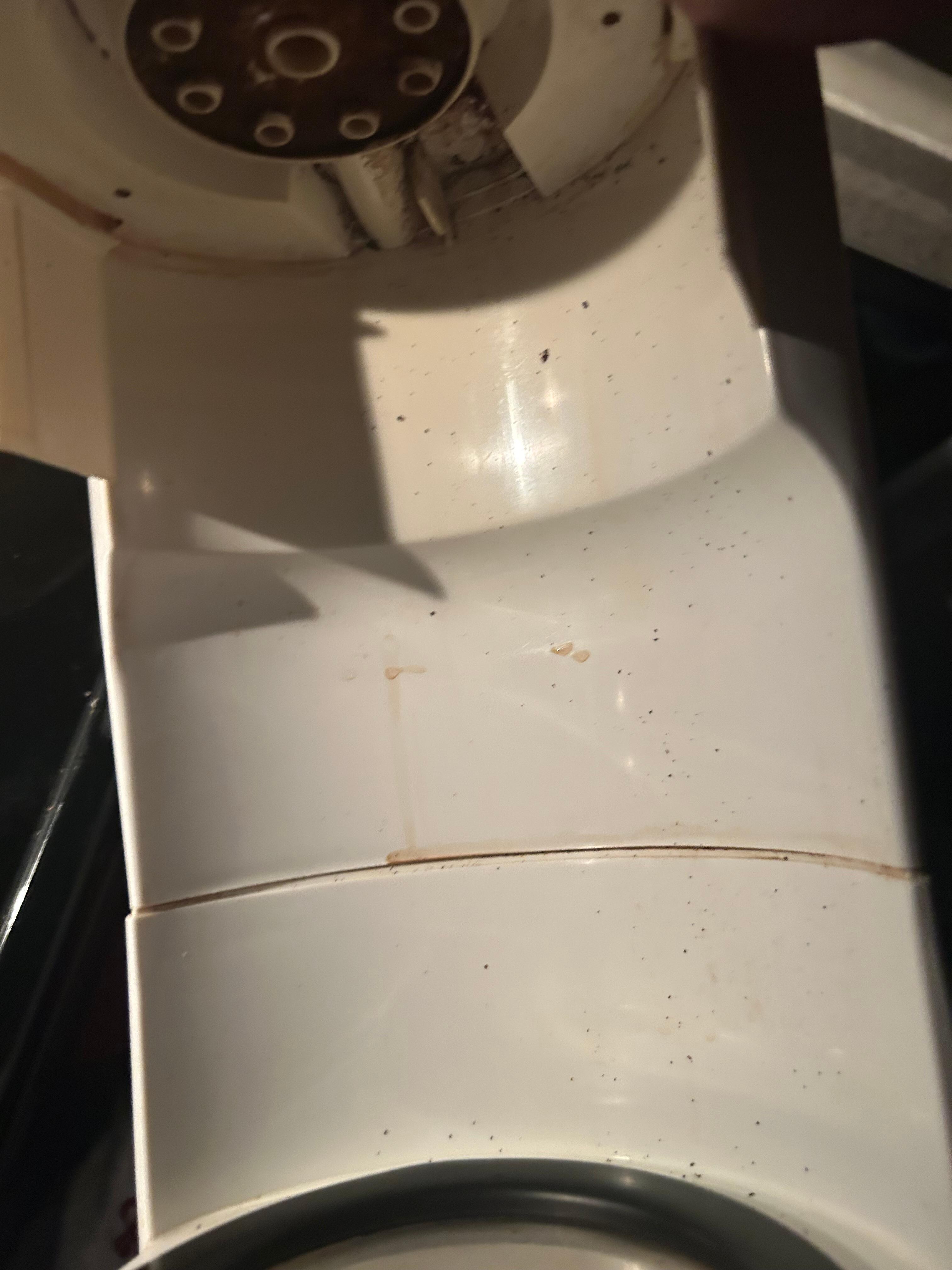 Dirty coffee pot 