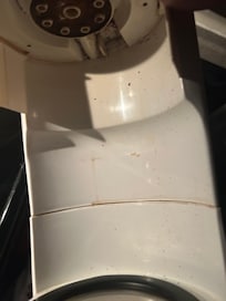 Dirty coffee pot
