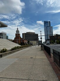 Walking back from Orioles Park