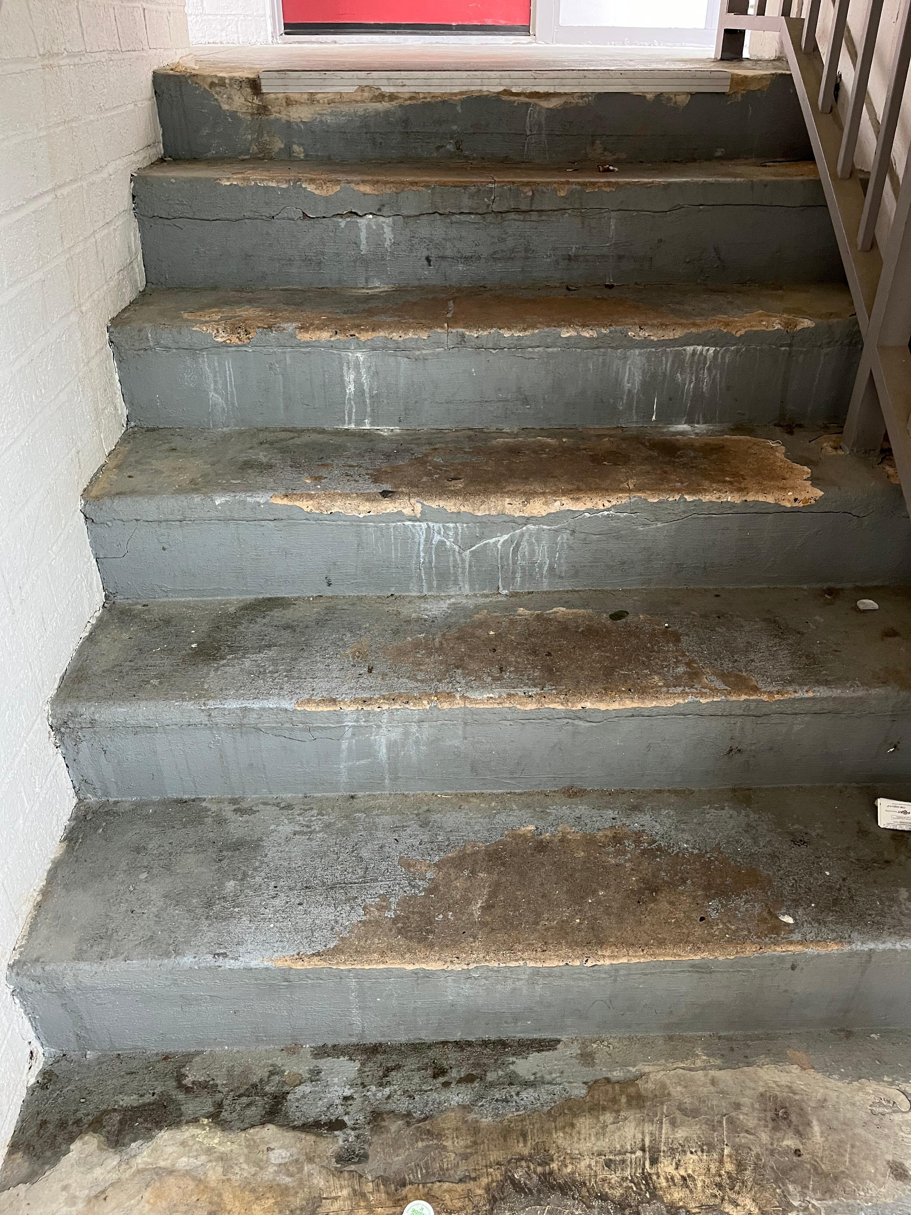 Filthy stairs
