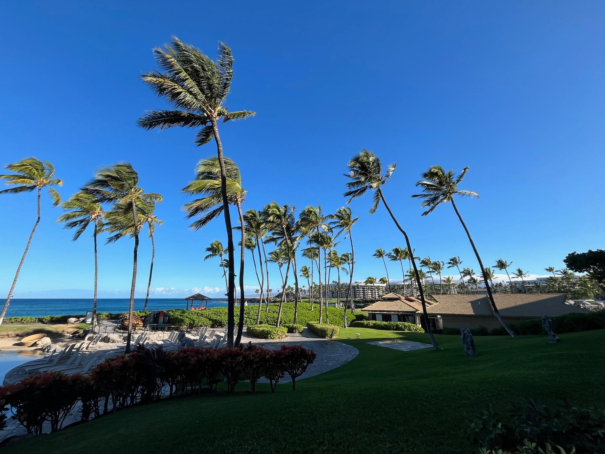 部屋からの景色（マカイ1階オーシャンビュー）