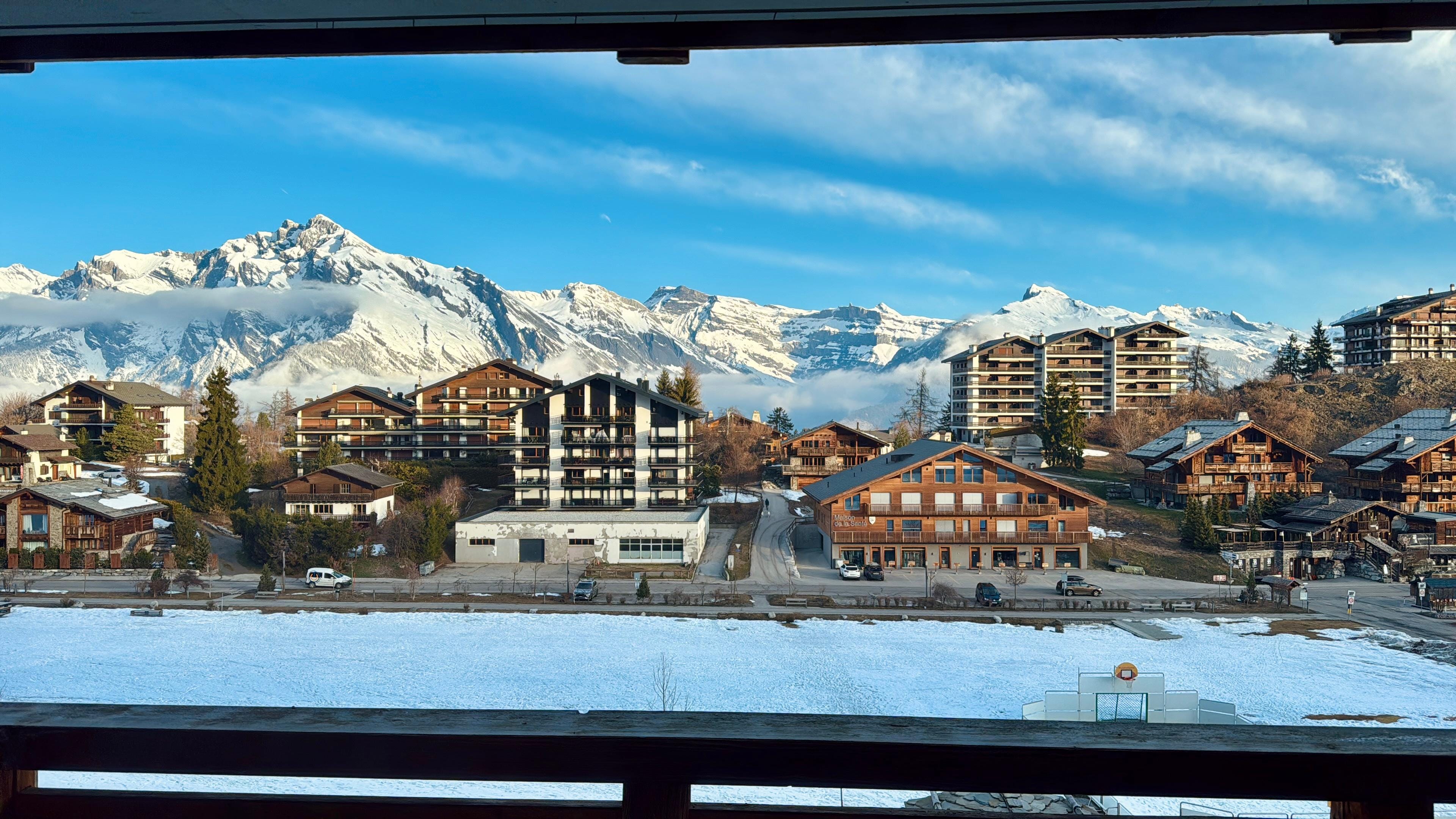 Aussicht aus dem Zimmer im 4. Stock