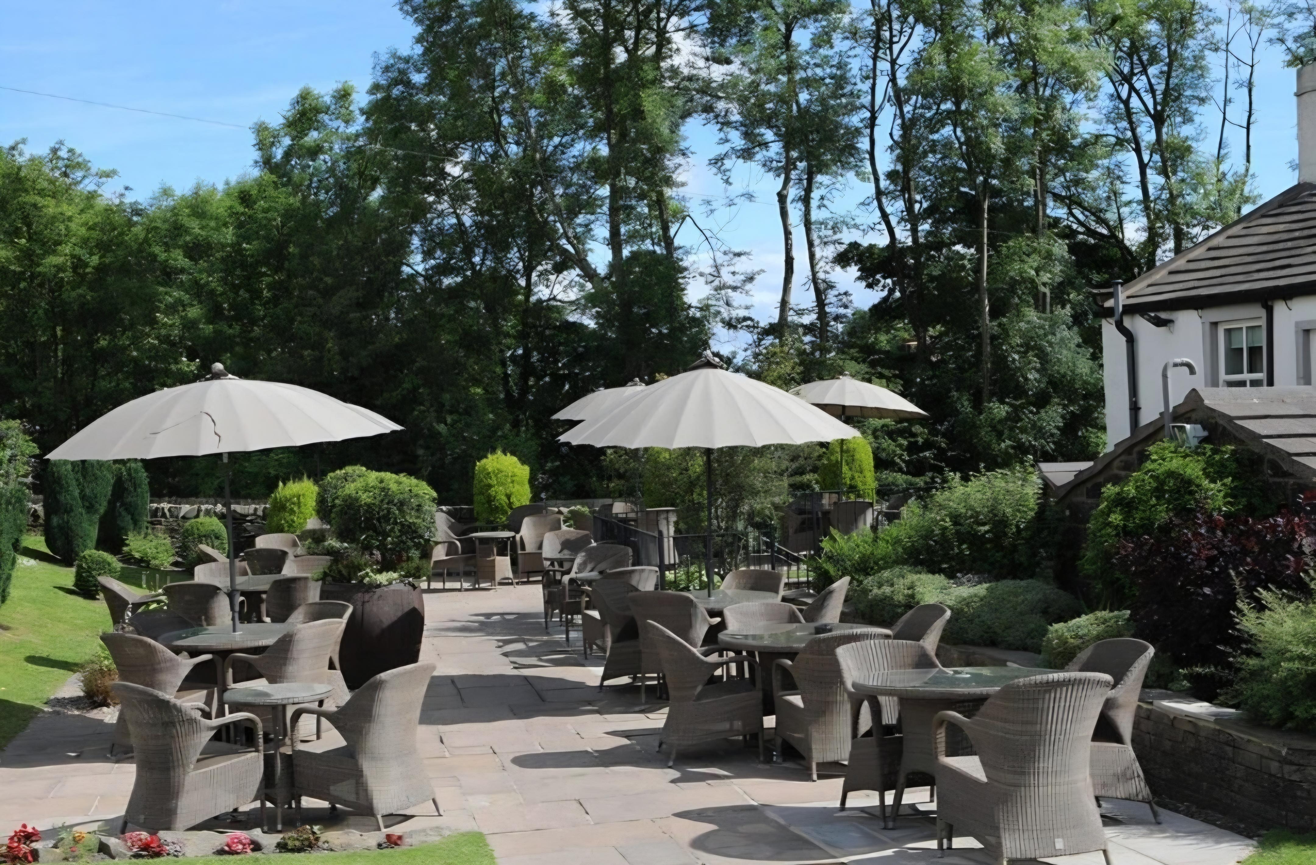 Garden area very pleasant. 