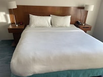 King Size bed! Awesome!