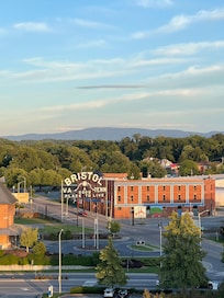 View from rooftop bar