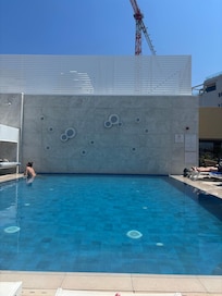 Rooftop pool