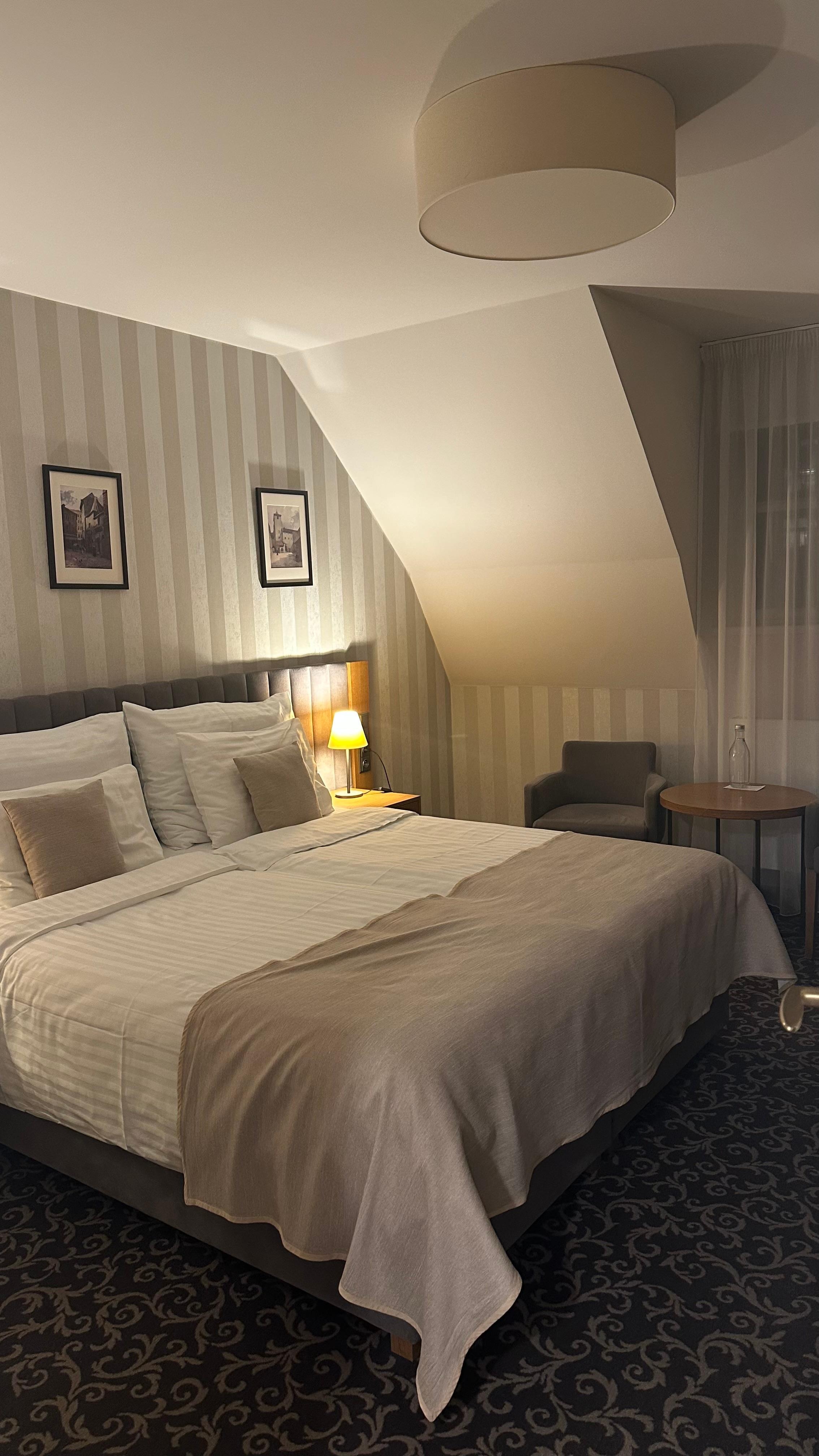 Foto do quarto que ficamos. 