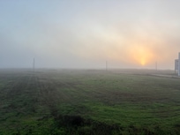 Sunrise on the deck!