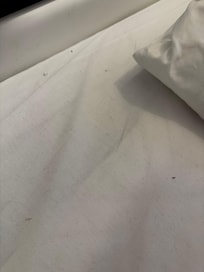 sheets were not clean