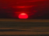 Sunset view from the balcony