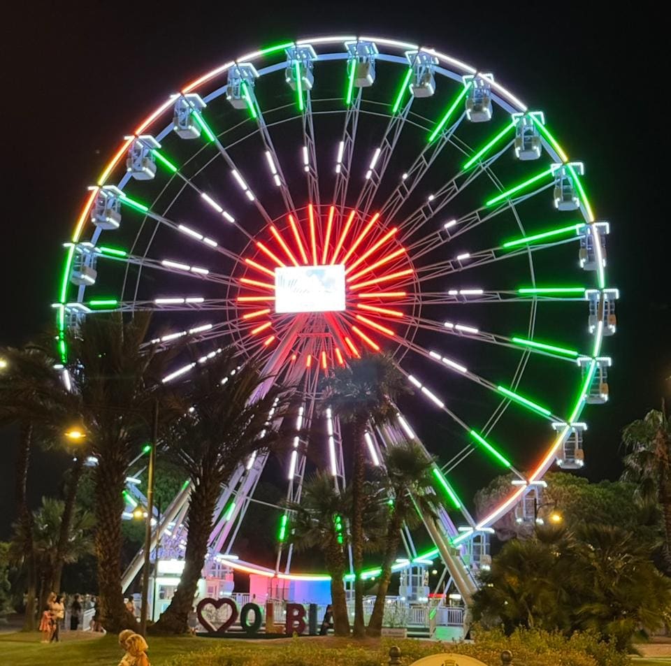 Olbia ferris wheel