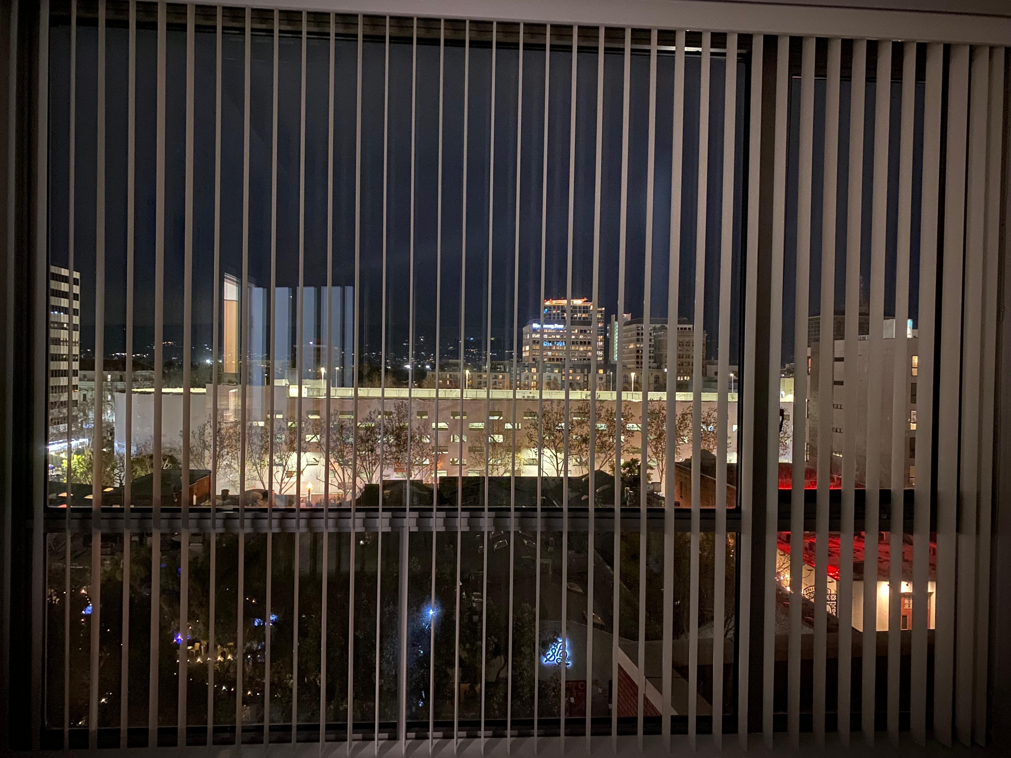 View from the bedroom.