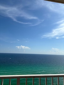 Loved the view from the balcony.