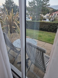 Dog friendly double superior room with patio