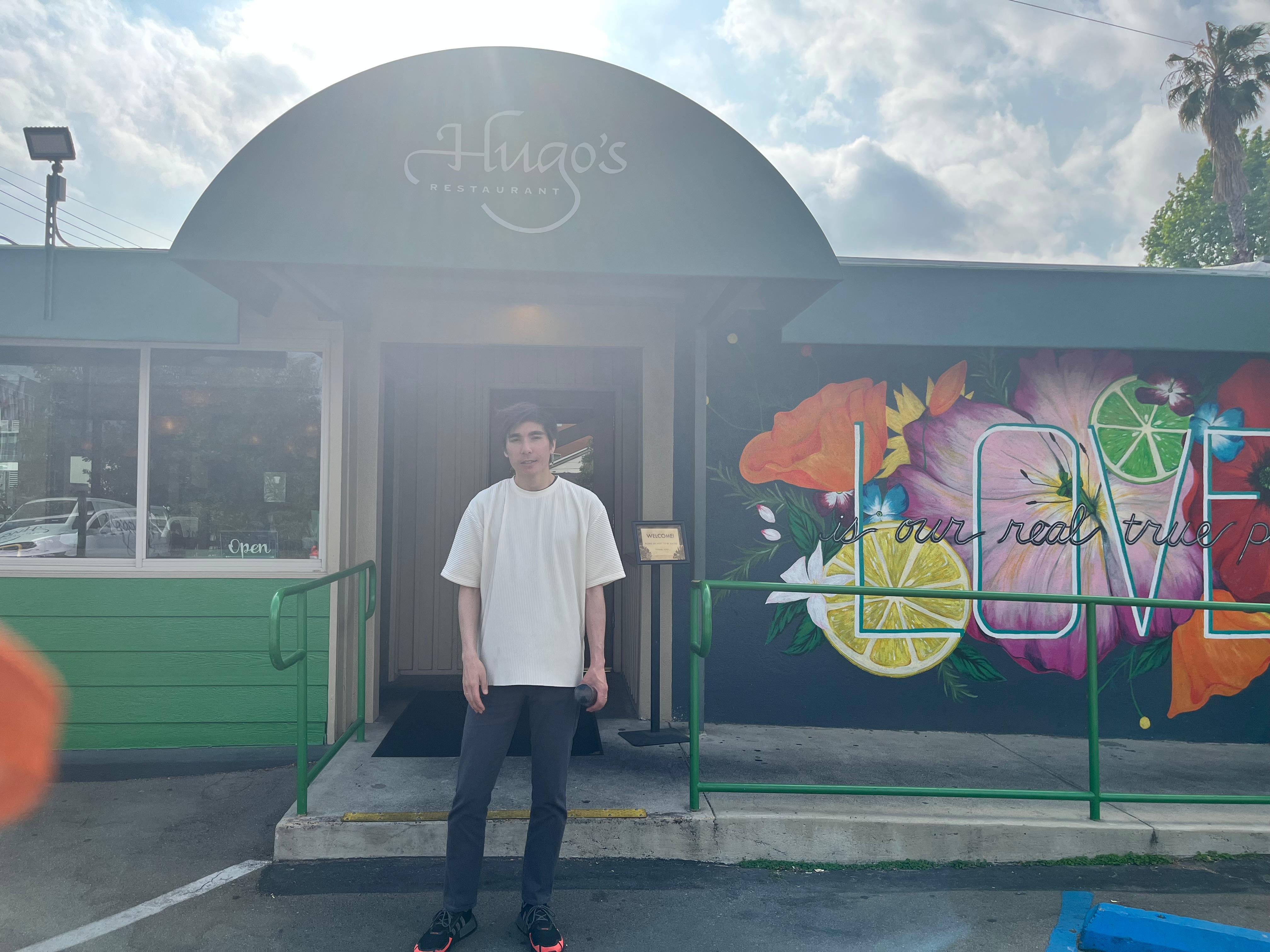 Vegan gourmet down the street (Hugo’s)