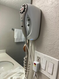 Hair dryer didn’t work and look at how dirty the outlets are