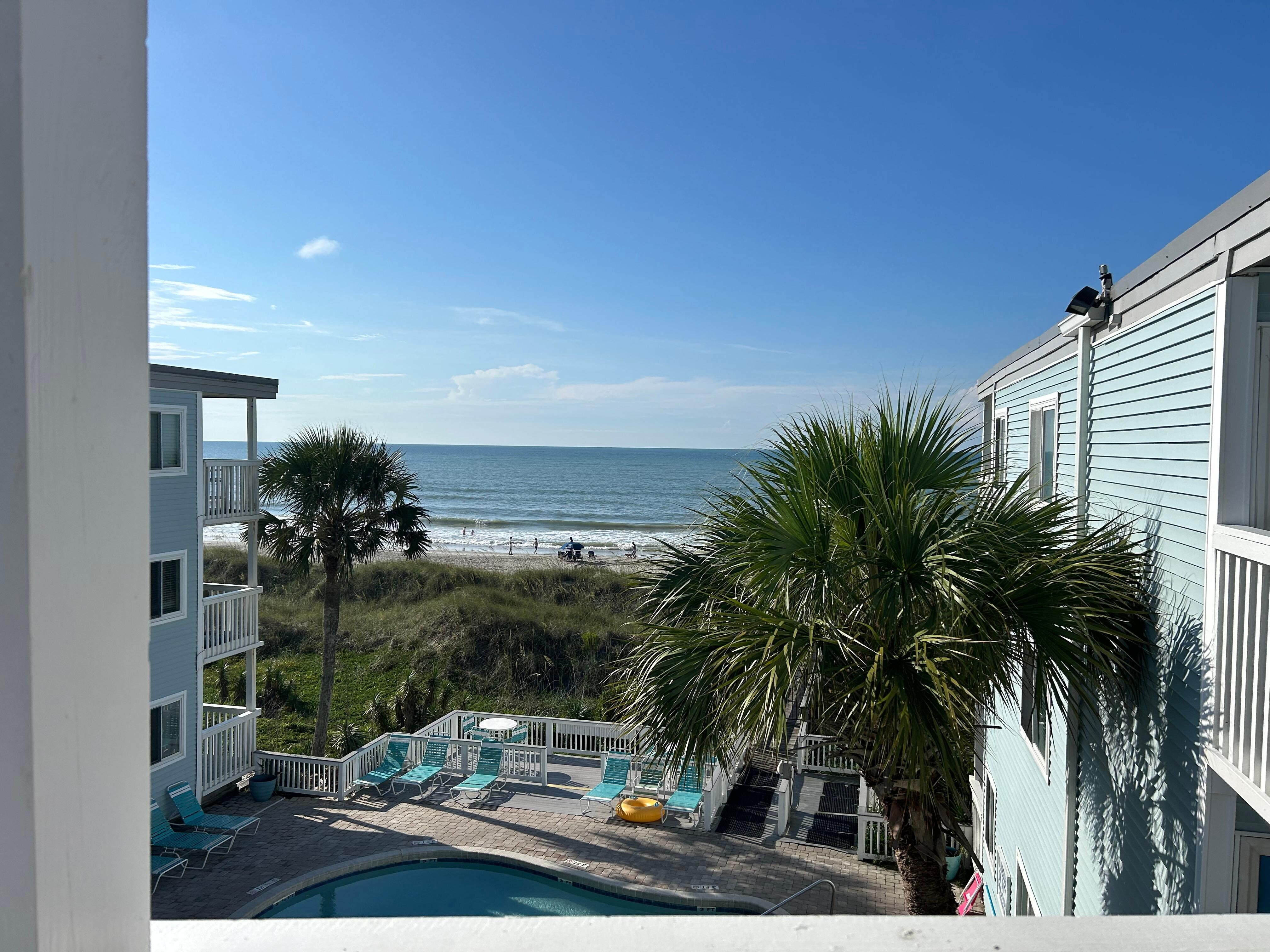 View from balcony