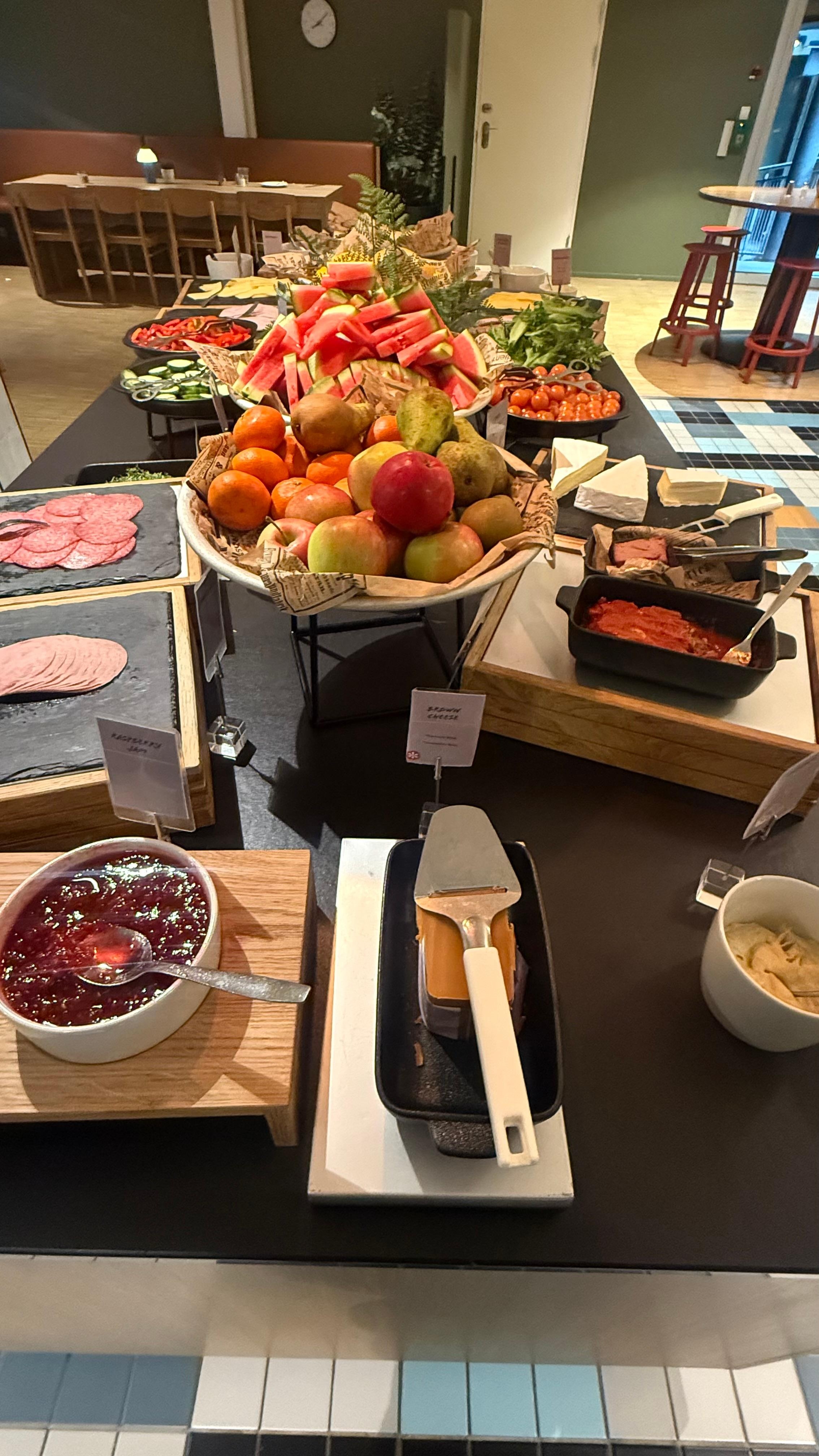 Buffet breakfast