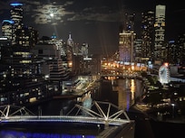 View of Melbourne from room