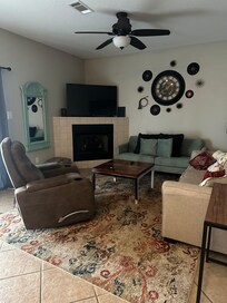 Nice sized living room