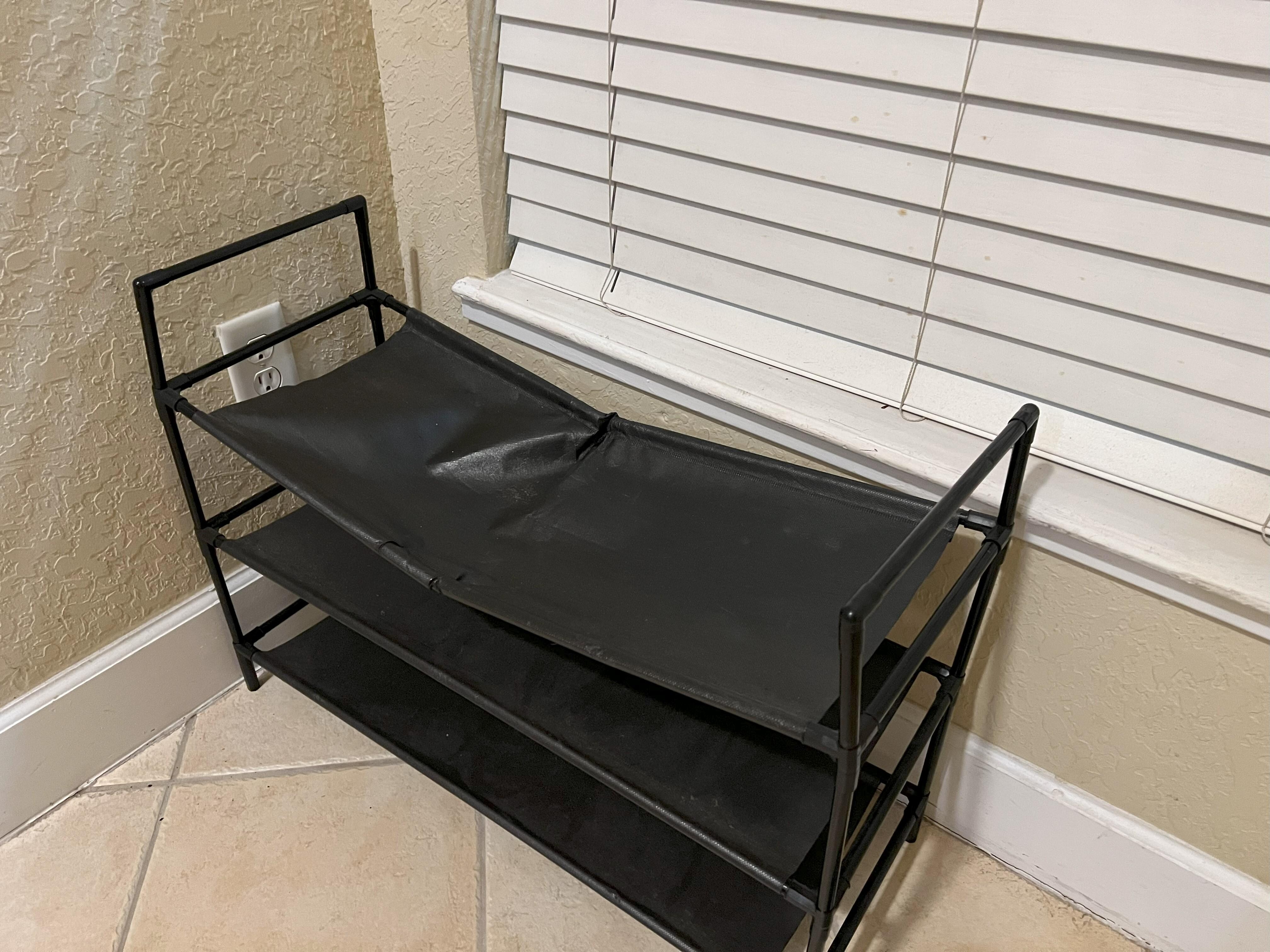 Broken Shoe Rack