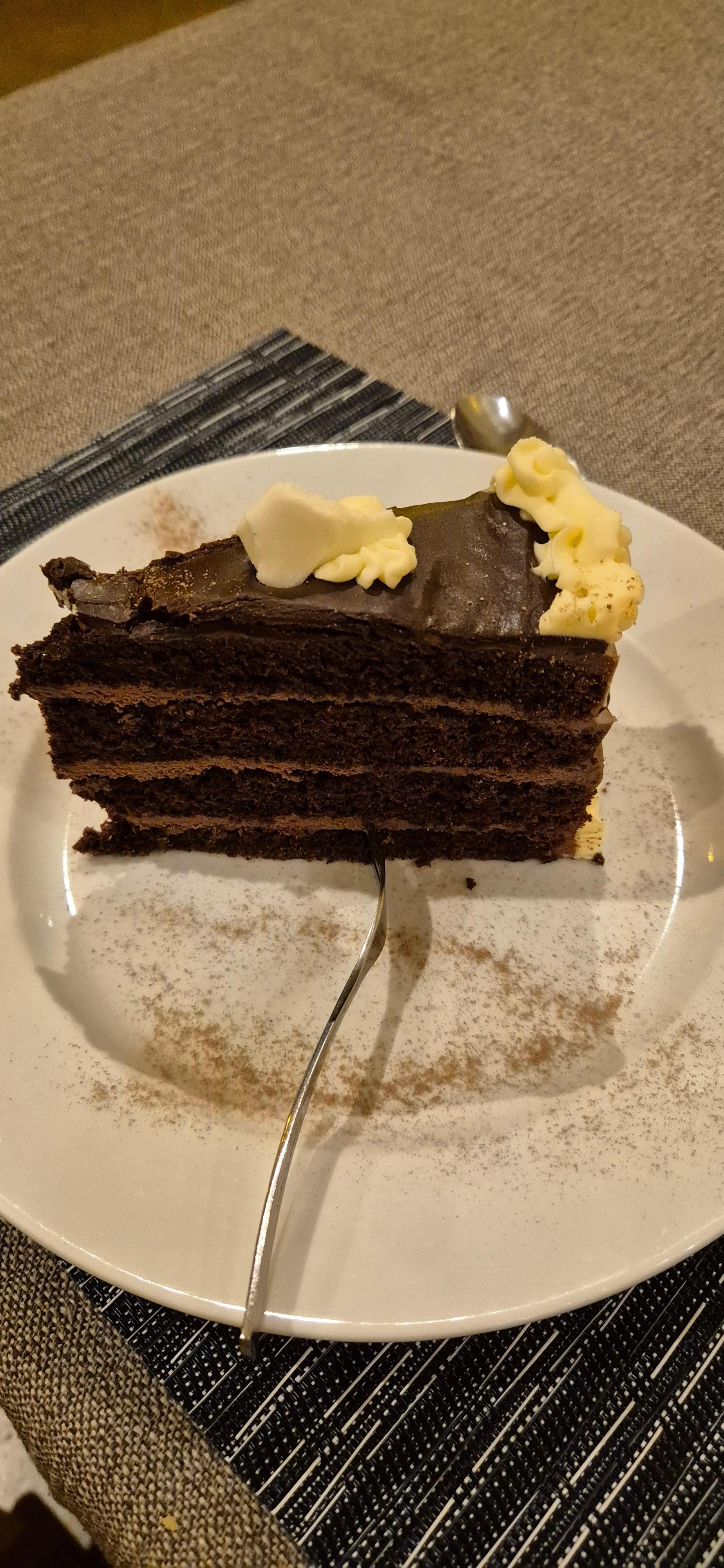 Selbstgemachter Schokoladenkuchen