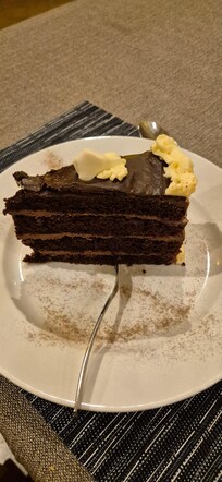 Selbstgemachter Schokoladenkuchen