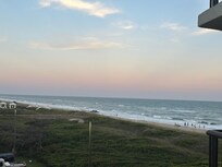 View from our room on the third floor.