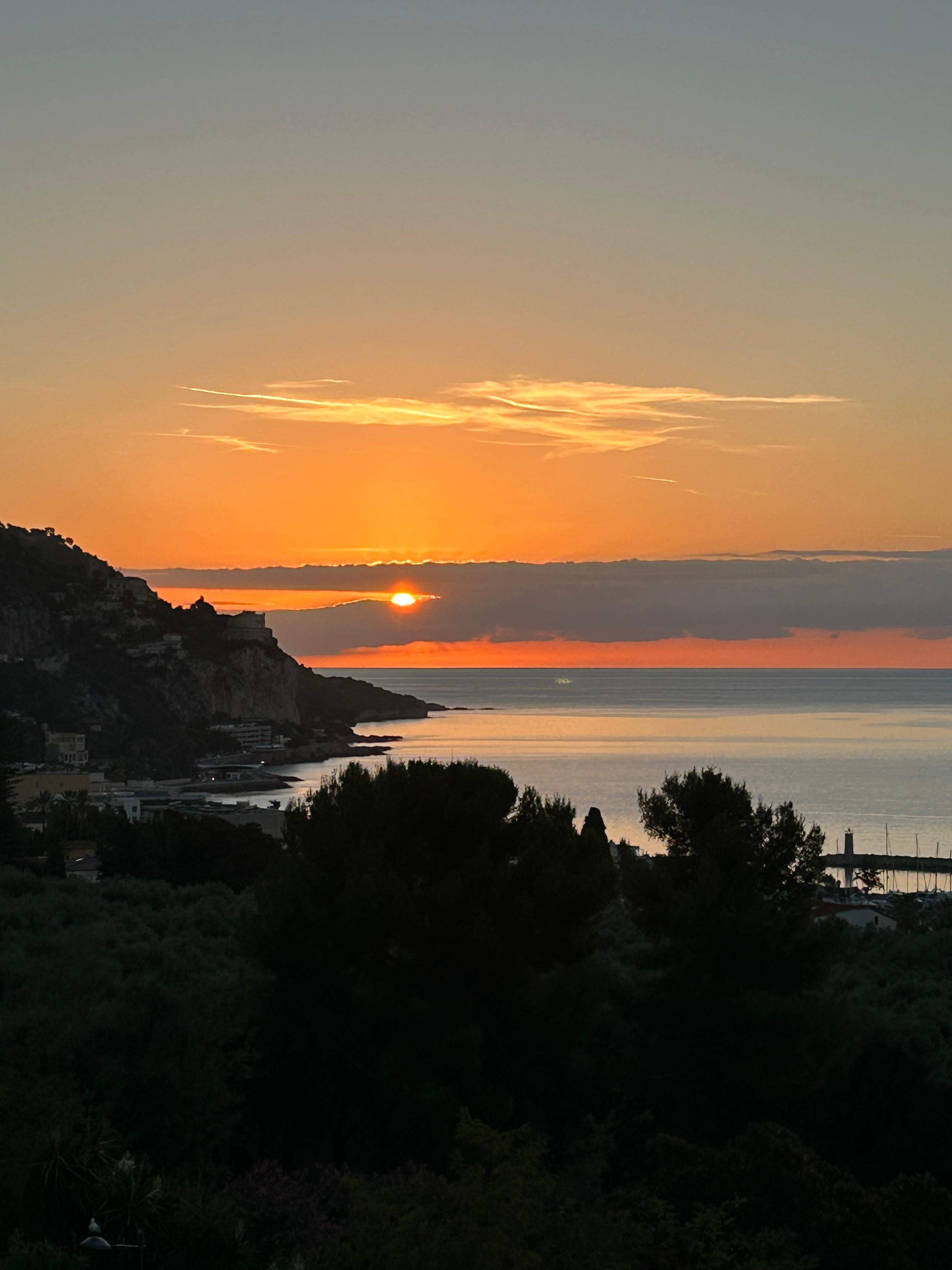 Sunrise with our coffee ❤️